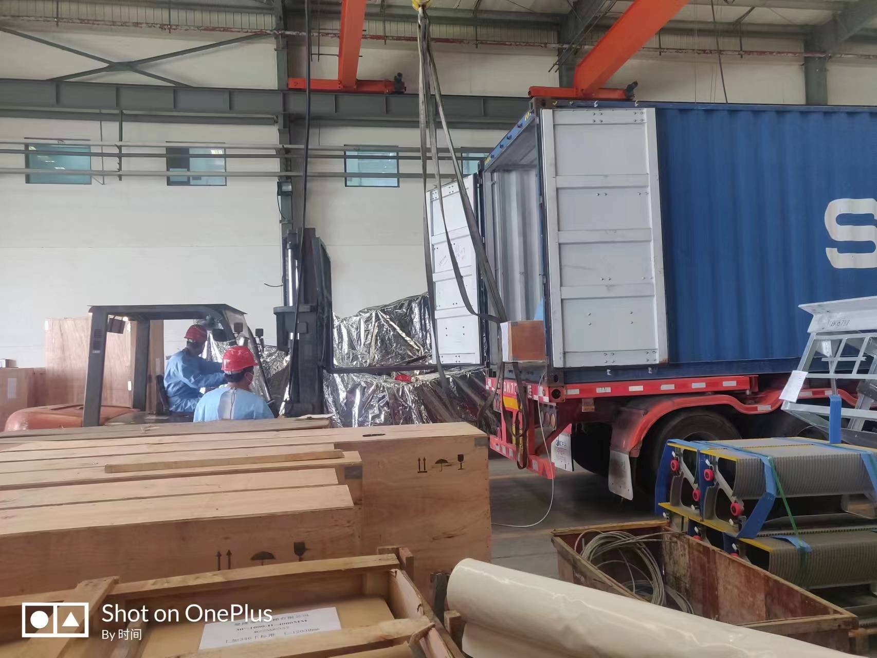 The cargo forwarder from Ningbo to Rwanda departs normally