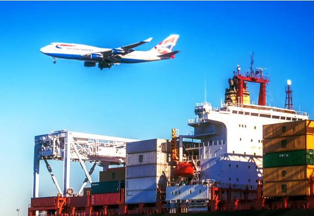 How are the eight processes of freight forwarding agent completed?