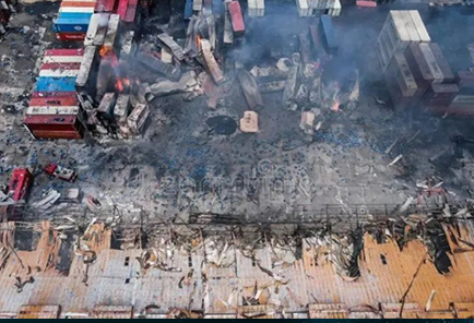 Port of Singapore suspends acceptance of containers containing dangerous goods