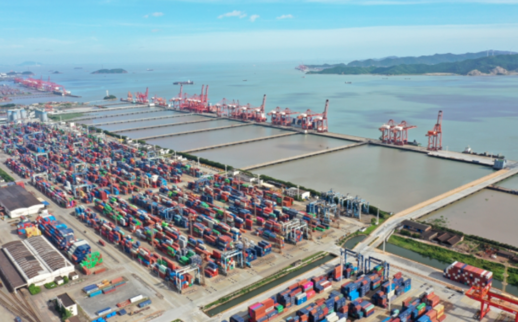 Throughput of Ningbo Zhoushan Port Container Terminal Soars