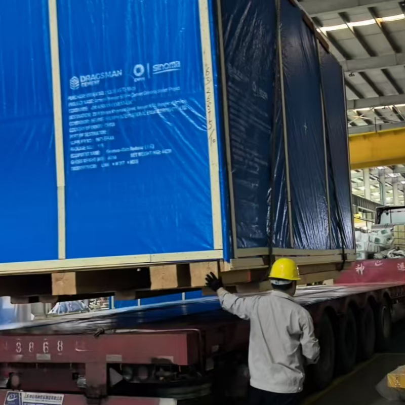 Shipping from China to Armenia by Automobile Transport 46T Machine